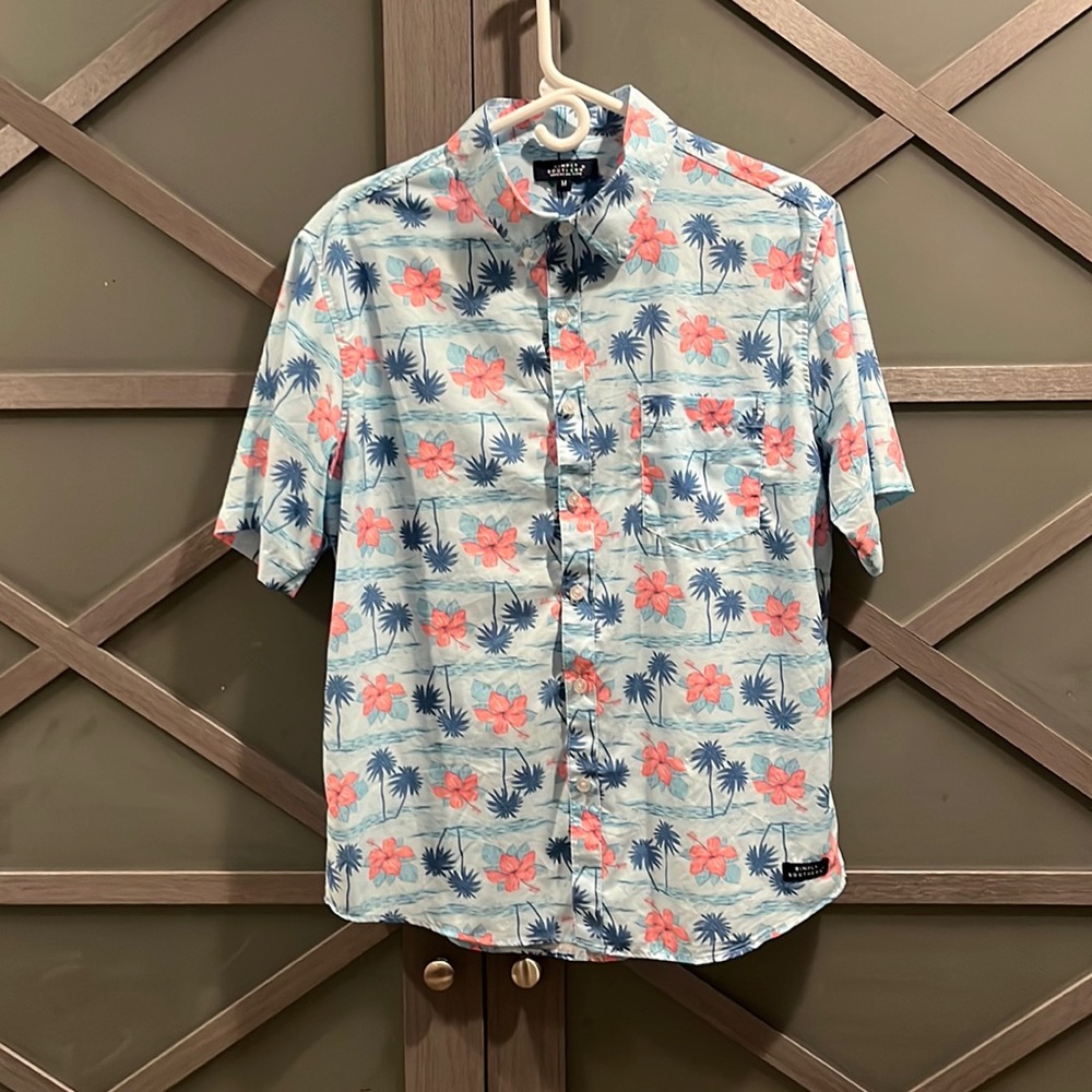 Simply Southern mens Hawaiian shirt